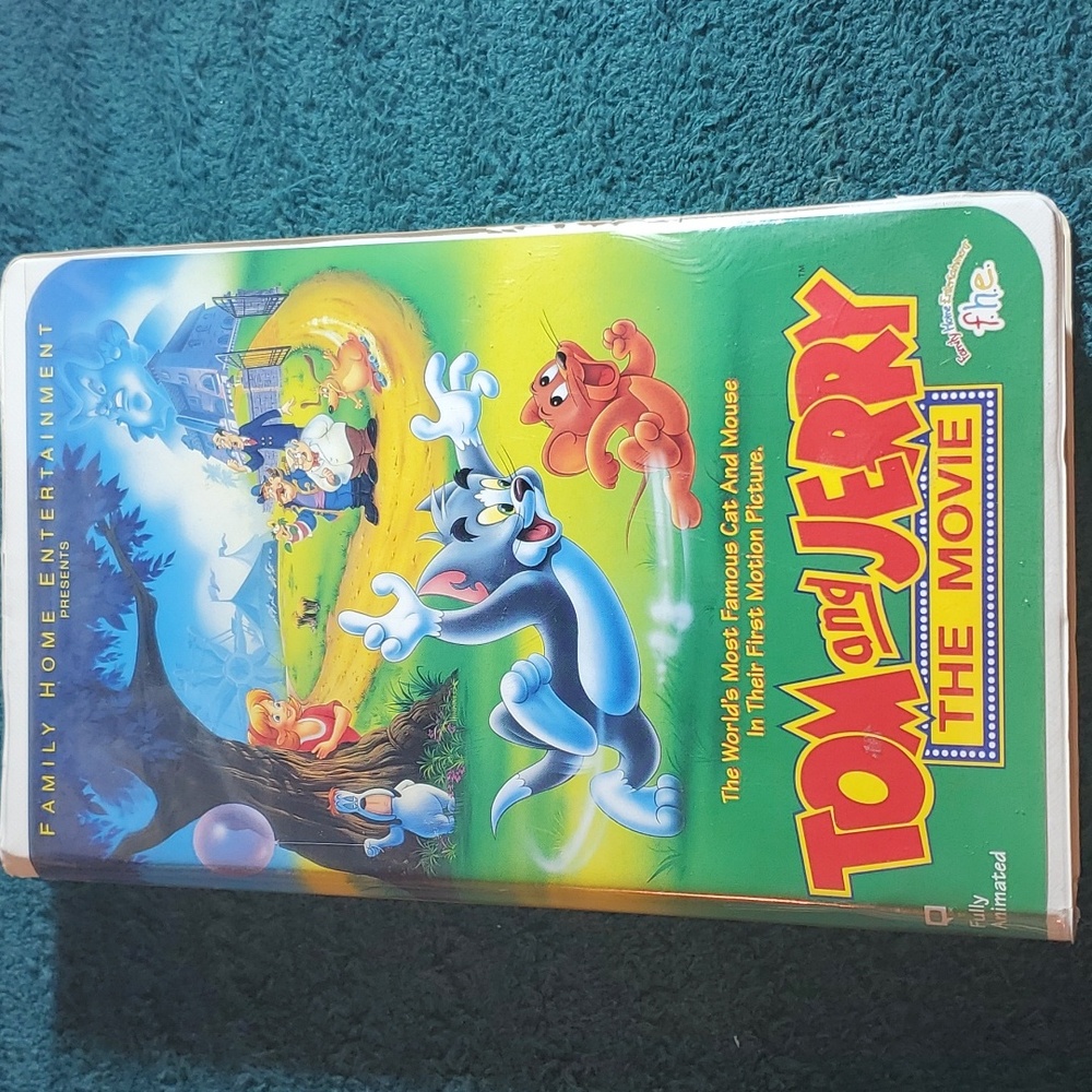 Tom and Jerry vhs tape movie